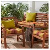 Kensington Garden 18"x51" Outdoor Bench Cushion - 3 of 4