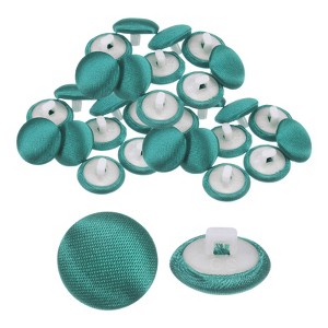 Unique Bargains Bridal Wedding Dress Suit DIY Satin Shiny Sewing Buttons 30 Pcs - 1 of 4