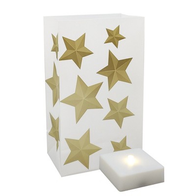 LumaBase Battery-Operated Luminaria Kit - Set of 6