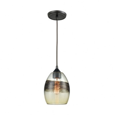 Elk Home Whisp 1 - Light Pendant in  Oil Rubbed Bronze