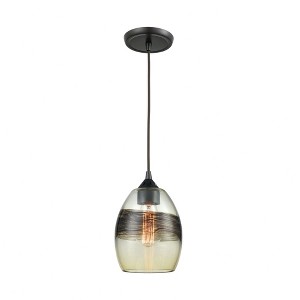 Elk Home Whisp 1 - Light Pendant in  Oil Rubbed Bronze - 1 of 4