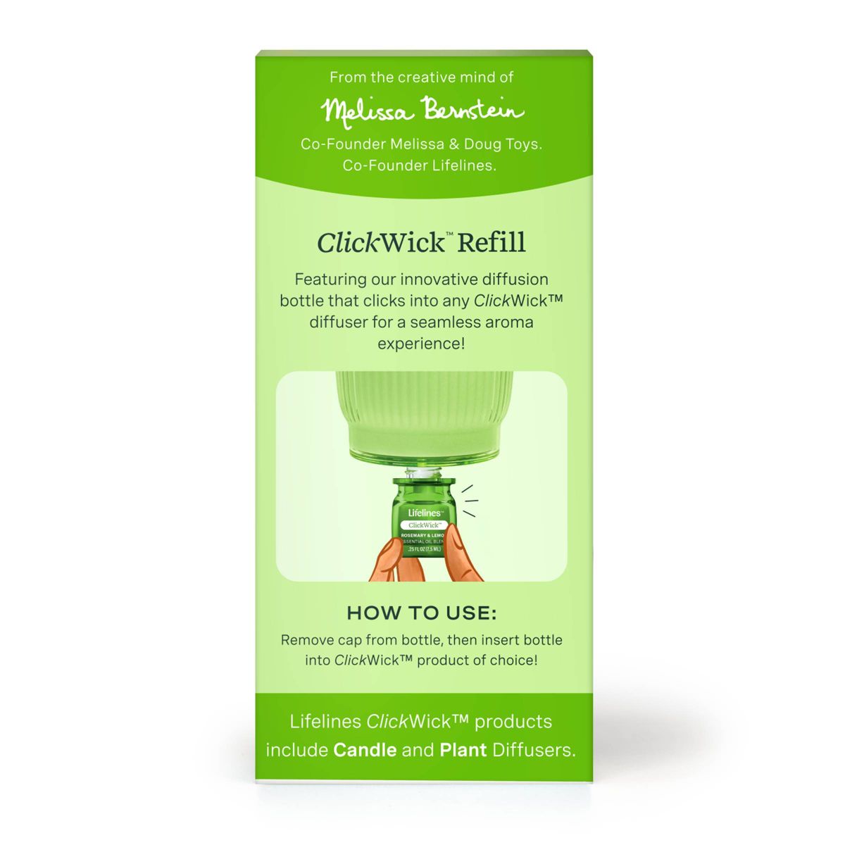 Lifelines Herbal Garden Essential Oil Clickwick - thumbnail 2
