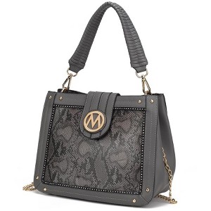 MKF Collection Kamala Vegan Leather Women's Shoulder Bag by Mia K - 1 of 4