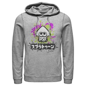 Men's Nintendo Splatoon Inkling Squid Pull Over Hoodie - 1 of 3