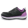 SR Max Women's, Steel Toe, Dillon, Athletic Style, MaxTRAX Slip Resistant, Work Shoes - 3 of 4