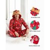 PATPAT Matching Family Christmas Onesie Pajamas C Holiday Hooded Jumpsuit Sleepwear PJs Couples Xmas Loungewear with Socks - 4 of 4