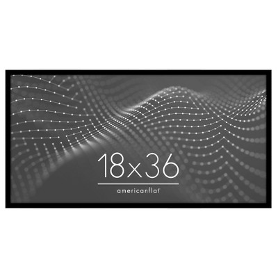Americanflat Poster Frame - Perfect for Photos and Artwork - Black