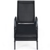 Tangkula Outdoor Chaise Lounge Chair Adjustable Reclining Bed with Backrest& Armrest - 2 of 4