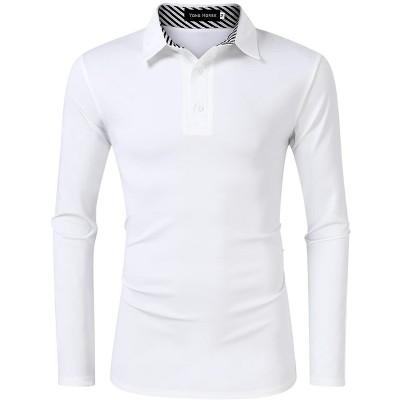Golf Shirts for Men,Short-Sleeve Polo,Casual Collared T-Shirt,Stylish Quick Dry Polo Shirt