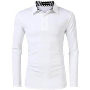 Golf Shirts for Men,Short-Sleeve Polo,Casual Collared T-Shirt,Stylish Quick Dry Polo Shirt - 1 of 4