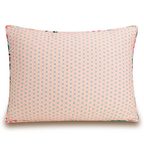 Standard Blush Flowers Pillow Sham Pink Vera Bradley Target