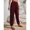Joggers for Women Loose Drawstring High Waisted Cargo Pants with Pockets - 3 of 4