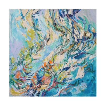 Trademark Fine Art - Dorothy Fagan  New Pathways IV Canvas Art