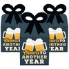 Big Dot of Happiness Cheers and Beers Happy Birthday - Square Favor Gift Boxes - Birthday Party Bow Boxes - Set of 12 - 2 of 4