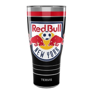 MLS New York Red Bulls 30oz MVP Stripe Stainless Steel Tumbler - 1 of 3