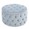 Zelfa New Velvet Ottoman - Christopher Knight Home - 2 of 4