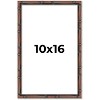 PosterPalooza | 10x16 Bamboo Picture Frame, UV Acrylic, 4 Finishes - Brown, Black, Gold, and Natural - 2 of 4