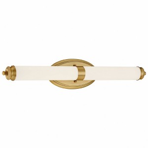 Access Lighting Madison 1 - Light Vanity in  Brushed Gold - 1 of 2
