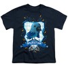 Harry Potter Cute Ravenclaw Crest Kids T-Shirt For Youth Navy - 2 of 4