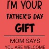 Girl's Design By Humans I'm Your Father's Day Gift Black Text By sukhendu12 T-Shirt - 2 of 2