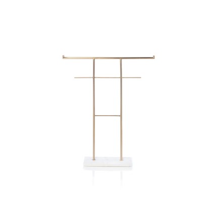 Medium Jewelry Stand  - Gold - Shiraleah