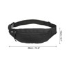 Unique Bargains Waterproof Adjustable Strap Ample Storage Fanny Pack for Traveling - 2 of 4