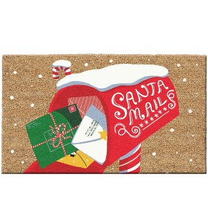Design Imports  Santa Mail Doormat - 1 of 1