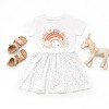 SmileyWorld Today Is Your Day Rainbow  - Toddler Graphic Dress and Infant Dress - 2 of 3