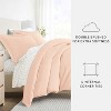 8PC Complete Bedding, Solid Duvet Cover, White Comforter and Patterned Sheet Set - Becky Cameron - 4 of 4