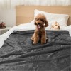PetAmi Waterproof Dog Blanket for Bed Couch Sofa Cover, Reversible Faux Shearling Fleece Pet Throw - 4 of 4