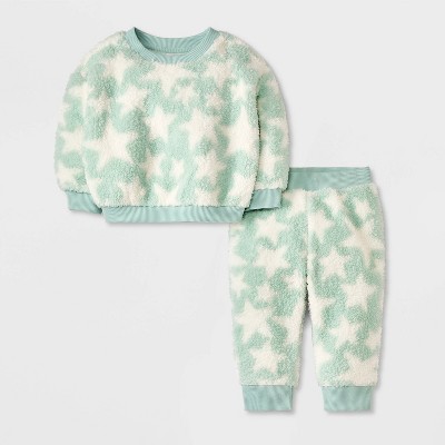 Baby Shearling Top & Bottom Set - Cat & Jack™