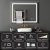 Dovelina LED Bathroom Vanity Mirror Rectangle Wall Mirror with Beveled Edges - 3 of 4