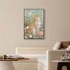 Art Remedy Leopard Spring Vintage Animal Art  Framed - 2 of 4