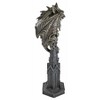 Design Toscano Raptor, Gargoyle Surveyor of the Realm Sculpture - 3 of 4