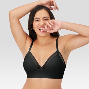 Maidenform M Women's Mesh Trim Triangle Bralette MBT105 - 1 of 4