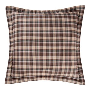 C&F Home 26" x 26" Rustic Plaid Cotton Euro Sham - Machine Washable - 1 of 4