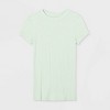 Women's Short Sleeve Ribbed T-Shirt - A New Day™ - 4 of 4