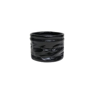 SoHome Round Pop Up Decorative Storage Basket Black - 1 of 4