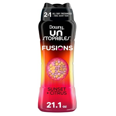 Downy Unstopables Fusions Sunset + Citrus Laundry Additive Beads - 21.1oz