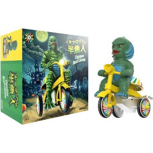 Super7 - Super7 - Universal Monsters Super Cycles - Creature from Black Lagoon (Dark Green with Yellow Trike) - 1 of 4