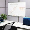 Mind Reader Dry Erase Magnetic White Board, Wall Mount with Eraser Marker Shelf, Office, 35.5"L x 23.5"W x 0.5"D, White - 2 of 4