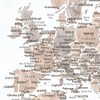 Home Magnetics Weathered Earth World Map - XL - 2 of 4