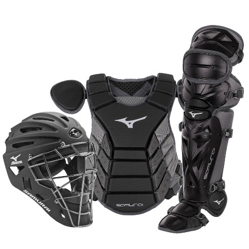 Mizuno Adult Samurai Catcher's Set Black/Grey