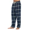 Ashford & Brooks Mens Super Soft Flannel Plaid Pajama Sleep Pants - 2 of 4