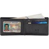 Generic Slim Rfid Wallet for Men Minimalist Leather ID Window Front Pocket Bifold Wallet Bussiness Card Holder Gift - 3 of 4
