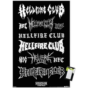 Trends International Netflix Stranger Things: Season 5 (2025) - Hellfire Logos Unframed Wall Poster Prints - 1 of 4