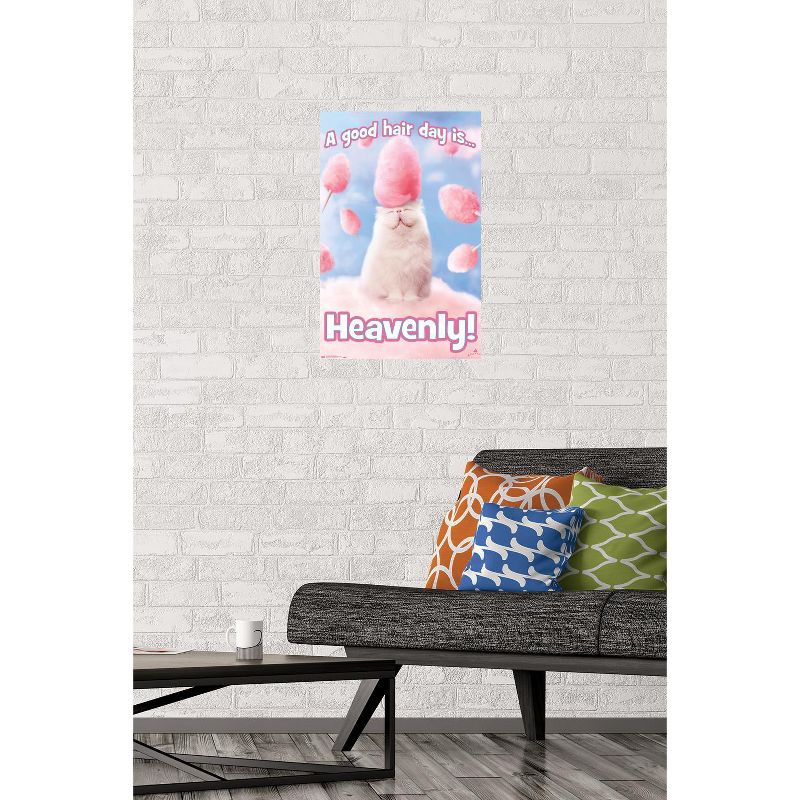 Trends International Avanti - Cotton Candy Cat Unframed Wall Poster Prints, 2 of 7