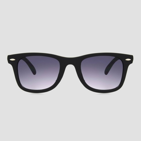 Women's Surfer Shade Sunglasses - A New Day™ Black - image 1 of 2