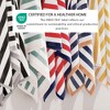 100% Cotton Stripe Border Oversized Beach Towels - Great Bay Home - 4 of 4