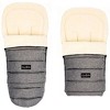 Cover Baby 0-3 Years Arctic Organic Wool Adjustable Footmuff in Gray - 4 of 4